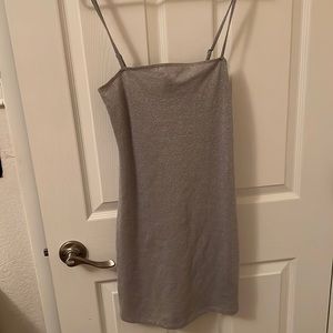 Forever 21 stretchy shimmer  mini dress